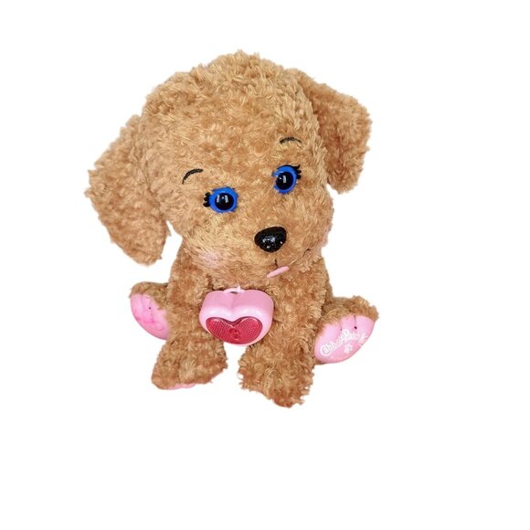 Cabbage Patch Kids 8" Adoptimals Brown Labradoodle Puppy Dog Plush‎ WIth Sound - Picture 1 of 7